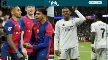مواجهة الكلاسيكو بين ريال مدريد وبرشلونة تشتعل في الدوري الإسباني
